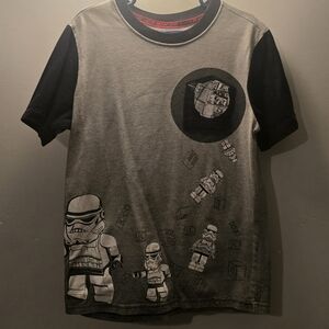 M Lego Star Wars Storm Troopers Kids T-Shirt Tee Milenium FALCON